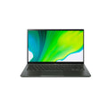 Swift 5 14" FHD Laptop i7-1165G7 16GB 1TB W11H Touch Mist Green (Refurbished) front view with vibrant screen.