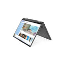 Yoga 7 14" 2.2K 2-in-1 Laptop i7-1260P 16GB 1TB W11H Touch Storm Grey (Refurbished) in convertible mode.