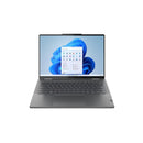 Yoga 7 14" WUXGA OLED 2-in-1 Laptop i5-1340P 16GB 512GB W11H Touch Storm Grey (Refurbished) front view.