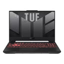 TUF Gaming A15 (2022) 15.6" FHD 144Hz Gaming Laptop R7-6800H 16GB 512GB RTX3070 W11H Mecha Grey (Refurbished) front view.