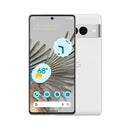 Pixel 7 Pro (Brand New) showcasing home screen and rear design in white color