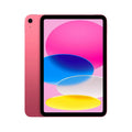 iPad 11th Gen 2025 11" WiFi (Refurbished) in pink with colorful abstract display.