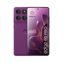 Edge 60 Pro 5G Smartphone (Brand New) in purple with triple camera system and vibrant display.