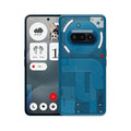 Phone (3a) 5G Smartphone (Refurbished) in blue showing sleek design and advanced features.