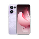 Reno13 Pro 5G Smartphone (Brand New) in a sleek purple design showcasing its AMOLED display and camera features.