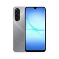 Galaxy A17 4G (Brand New) - Silver color, sleek design with Corning Gorilla Glass front, displaying vibrant screen.