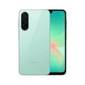 Samsung Galaxy A26 5G (Refurbished) in mint color showcasing its front and back design.