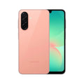 Samsung Galaxy A26 5G (Refurbished) in peach pink color with sleek design and Super AMOLED display.