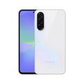 Galaxy A36 5G (Refurbished) - Samsung smartphone in white with Super AMOLED display and sleek design.
