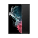 Galaxy S22 Ultra 5G (Brand New) front view showcasing vibrant display and sleek design.