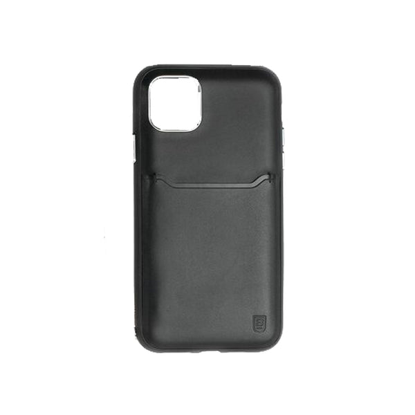 Bodyguardz - Accent Wallet Case for Apple iPhone 11 Pro - Black