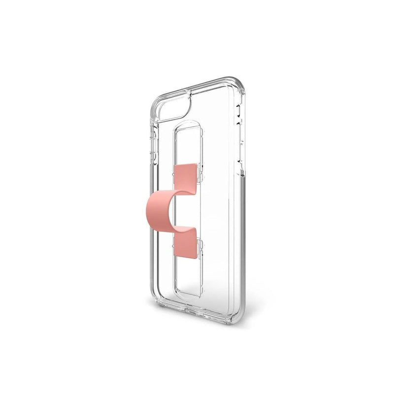 SlideVue iPhone 6  / 7 / 8 Clear / Pink Case