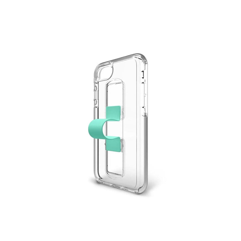 SlideVue iPhone 6+/7+/8+ Clear/Green Case - Brand New