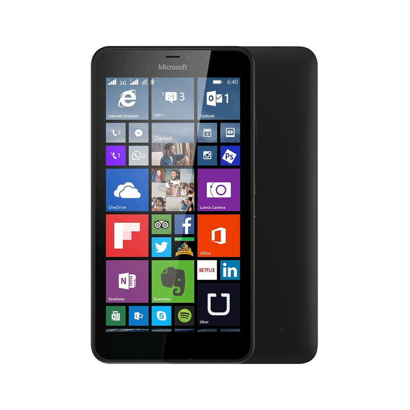Microsoft Lumia 640 8GB Black - Refurbished (Excellent)